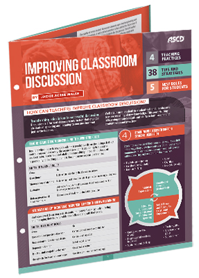 Improving Classroom Discussion (Quick Reference Guide)