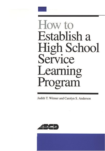 How to Establish a High School Service Learning Program (EBOOK)