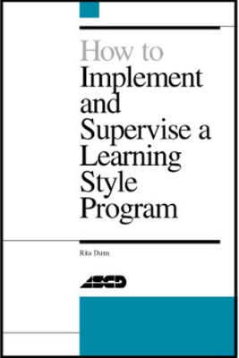 How to Implement and Supervise a Learning Style Program (EBOOK)