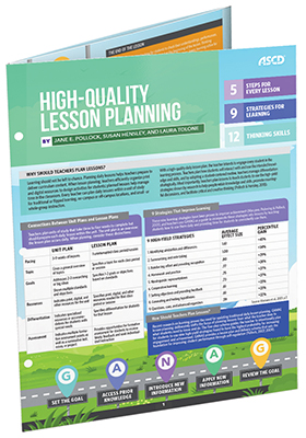High-Quality Lesson Planning (Quick Reference Guide)
