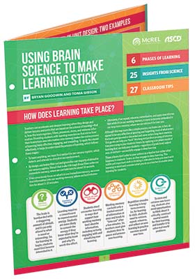 Using Brain Science to Make Learning Stick (Quick Reference Guide)